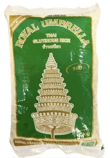5KG Glutinous Rice (Thai Sticky Rice) | Buy Online at the Asian Cookshop
