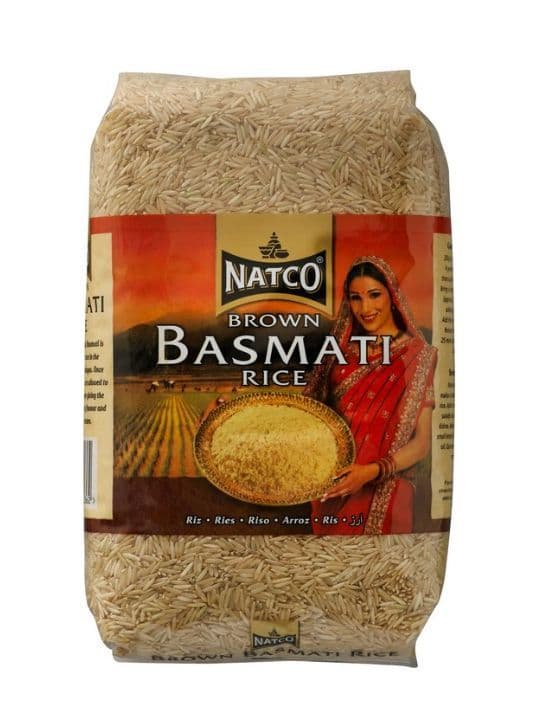 Brown Basmati Rice 5kg by Natco | Buy Online at the Asian Cookshop