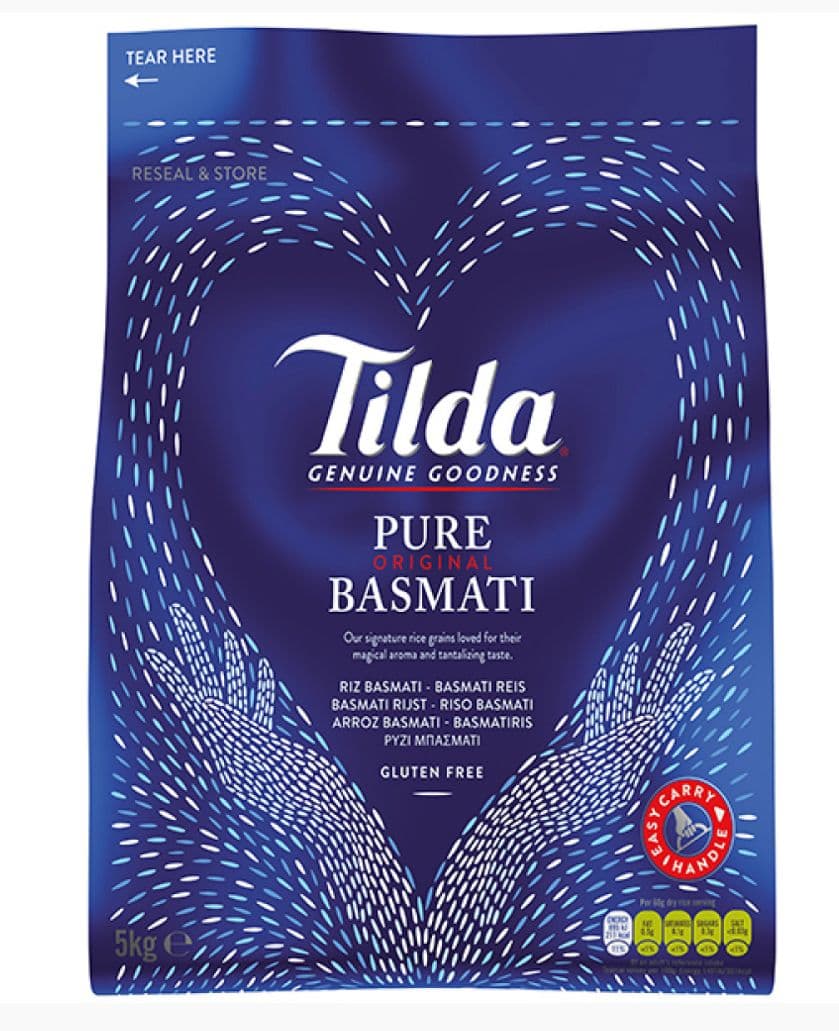 Tilda Basmati Rice 5Kg | Buy Online at The Asian Cookshop