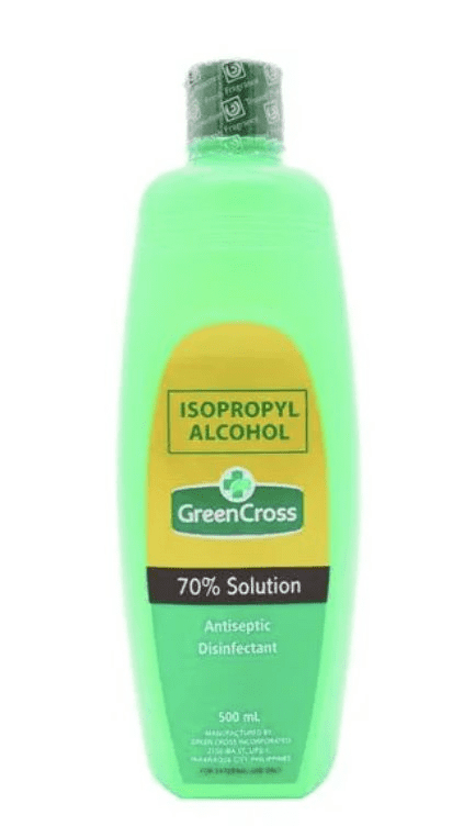 70% Green Cross Isopropyl Alcohol (Antibacterial Sanitizer)