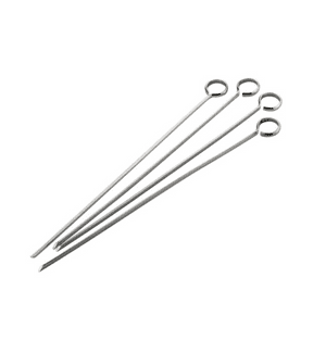 9.5'' Stainless Steel Skewers (Pack of 4)