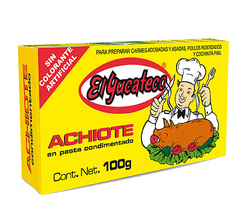 Achiote Paste (Annatto) by El Yucateco