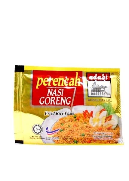 Adabi Nasi Goreng Fried Rice Paste | Buy Online at The Asian Cookshop.
