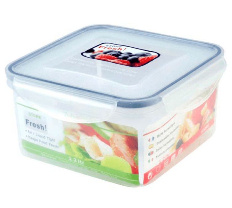 Air Tight Clip Top Storage Container 1.2Ltr | Buy Online at the Asian ...