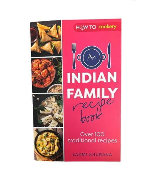 An Indian Family Recipe Book | Buy Online at the Asian Cookshop