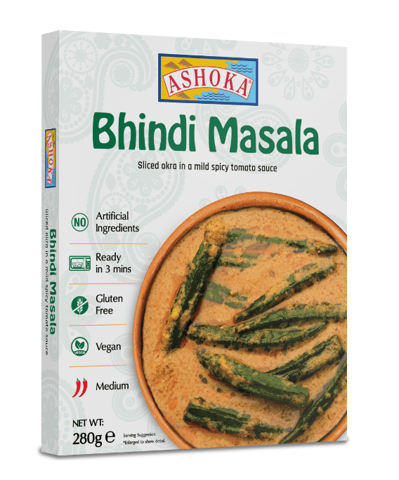 Ashoka Bhindi Masala (Okra) (Vegan) | Buy Online at the Asian Cookshop