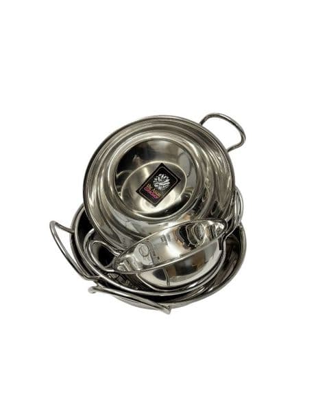 Balti Dish Set 4 (4x15, 4x19 2x21)