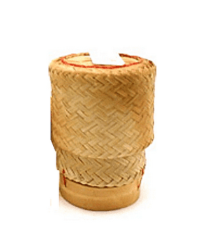 Bamboo Box (Sticky Glutinous Rice Server) (Kratip)