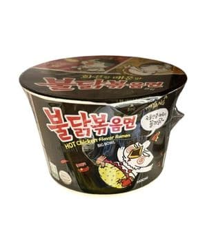 BIG BOWL Samyang HOT Chicken Buldak Ramen (Korean Fire Noodles)
