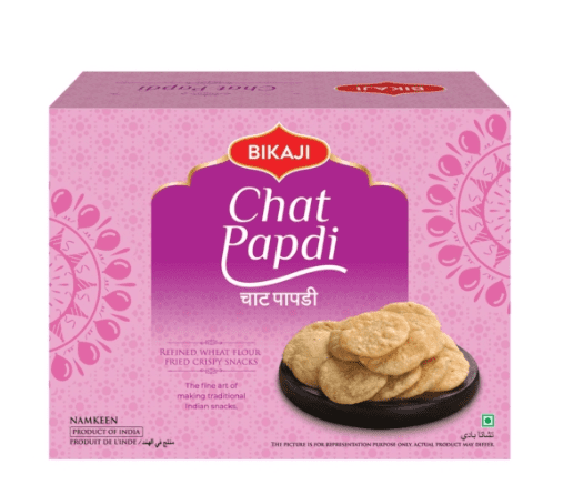 Bikaji Chat Papdi (Crispy Wheat Crackers) | Buy Online at The Asian Cookshop.