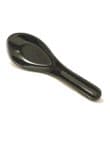 Black Melamine Oriental Rice Soup Spoon | Buy Online at the Asian Cookshop