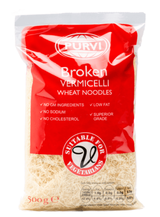 Broken Vermicelli (Seviyan) (Unroasted Wheat Noodles) | Buy Online at the Asian Cookshop