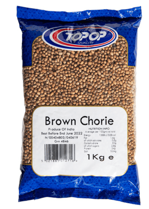Brown Chorie (Cow Peas) 1kg