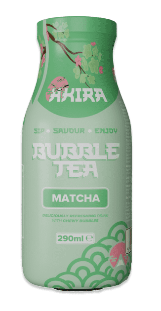 Bubble Tea (Matcha Boba) (Ready to Drink) by Akira | Buy Online at the Asian Cookshop