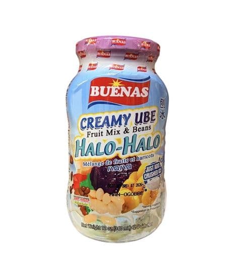 Buenas Creamy Ube Halo Halo (Fruit MIx & Beans)