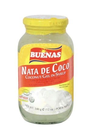 Buenas Nata De Coco (White) (Coconut Gel in Syrup)