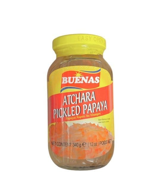 Buenas Pickled Grated Papaya (Atchara) | Buy Online at The Asian Cookshop