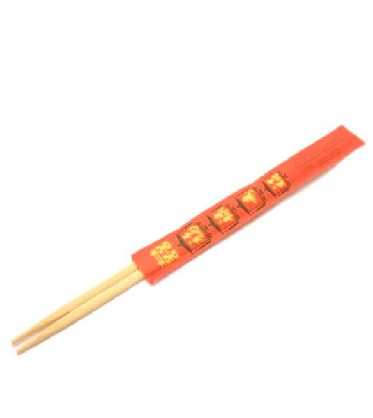 Bulk Pack 100 Chinese Chopsticks (Red Envelope Disposable) | Buy Online at The Asian Cookshop.