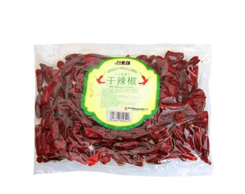 BULK 200G Whole Dried Long Red Chillies