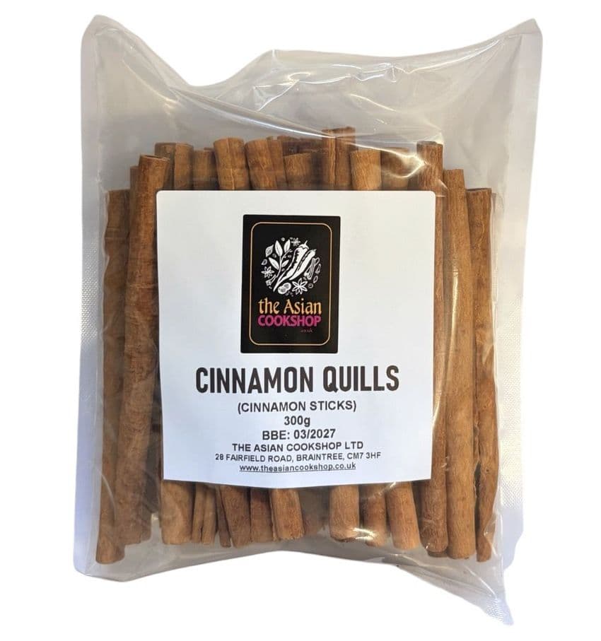 300g Cinnamon Quills (Cinnamon Sticks) | Buy Online at the Asian Cookshop
