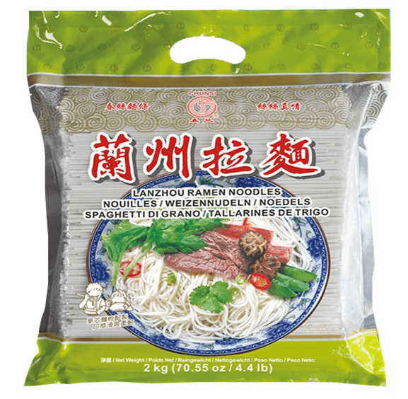 BULK Lanzhou Ramen Noodles 2KG | Buy Online at the Asian Cookshop
