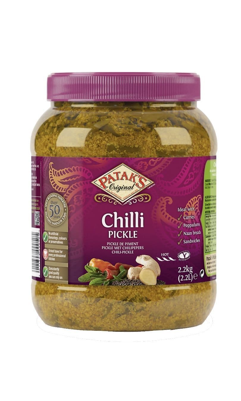 BULK CATERING Pataks Chilli Pickle | Buy Online at The Asian Cookshop.