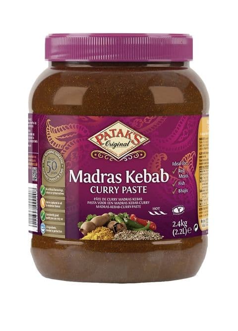 BULK Pataks Madras/Kebab Paste