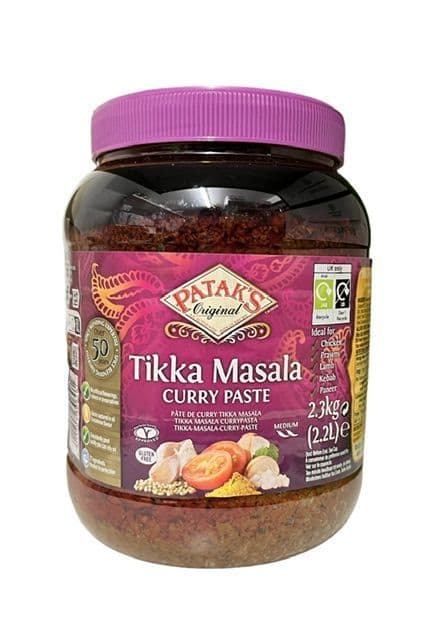 Bulk Pataks Tikka Masala Curry Paste | Buy Online at The Asian Cookshop.