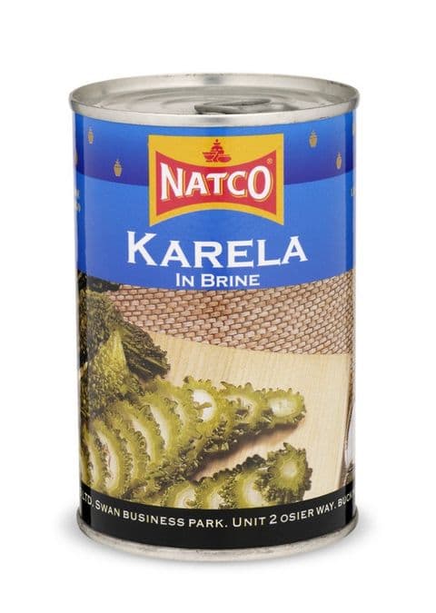 Canned Karela (Sliced Bitter Gourd)