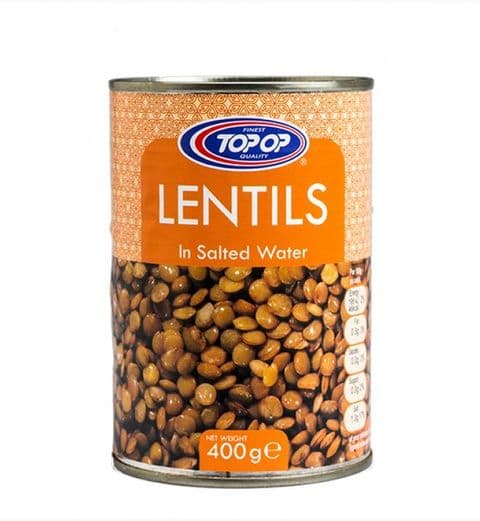 Canned Lentils 400g