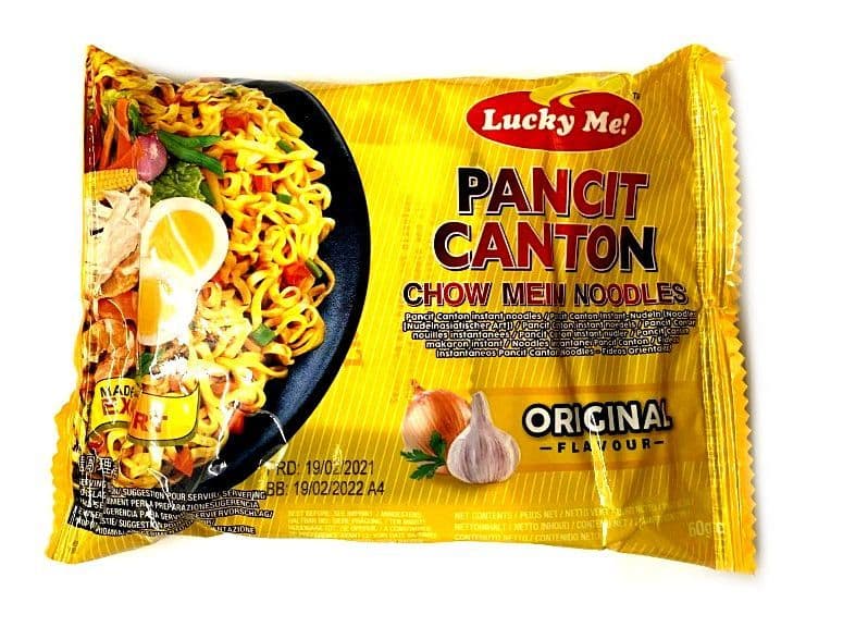 CASE Lucky Me Original Instant Pancit Canton (Chow Mein Noodles) | Buy Online at the Asian Cookshop