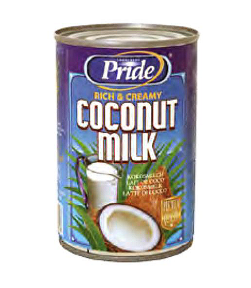 CASE 12 X 400ml Coconut Milk by Pride | Buy Online at The Asian Cookshop