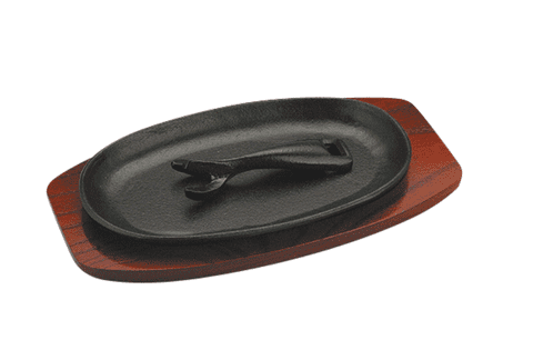 Cast Iron Sizzling Platter (Restaurant Style Sizzler)