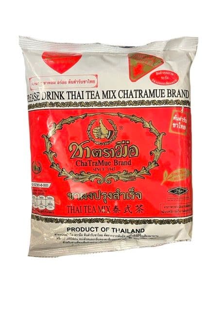 Chatramue Authentic Thai Tea Mix (400g Packet) | Buy Online at the Asian Cookshop