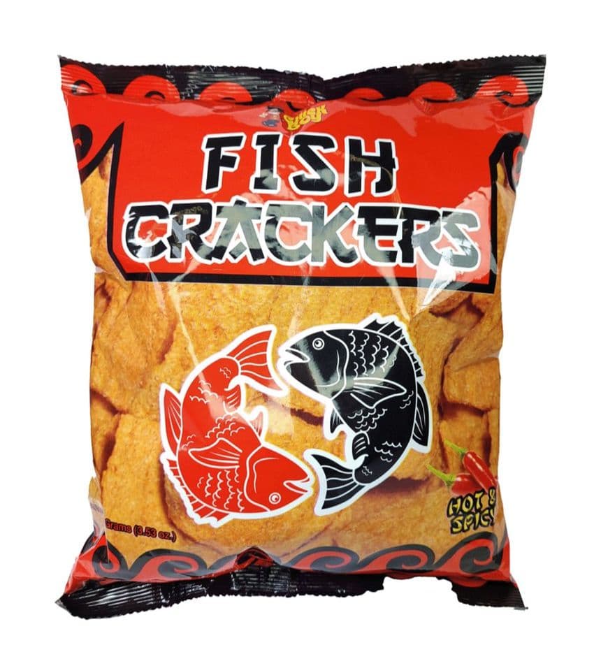Chick Boy Fish Crackers (Hot & Spicy) | Buy Online at the Asian Cookshop