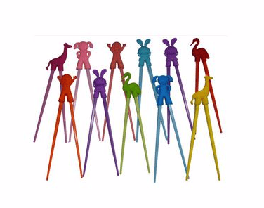 Children's Chopsticks With Helper | Buy Online at the Asian Cookshop