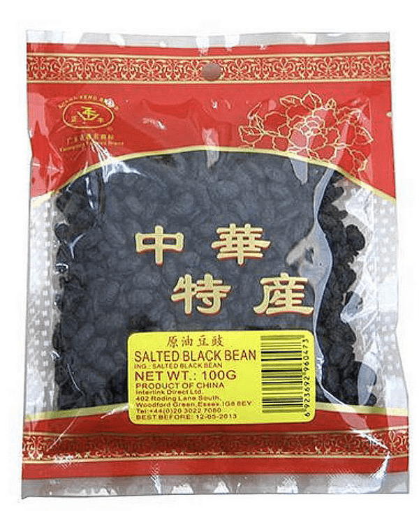 Chinese Fermented Salted Black Beans (Preserved Black Bean)