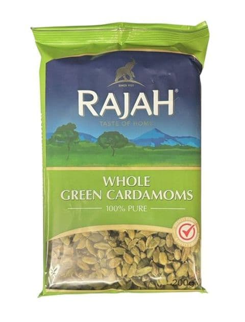 CLEARANCE - 200g Green Cardamom Pod (Elaichi Cardamon) BBE 13-5-26