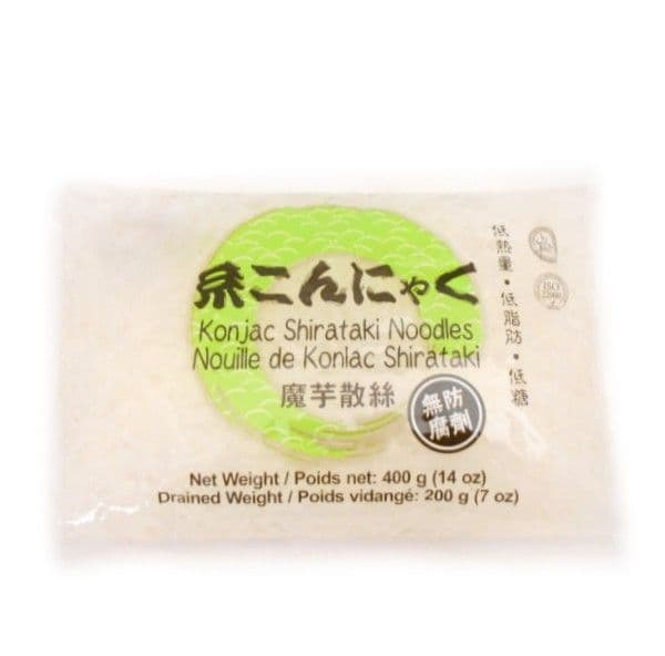 BULK 20pk Shirataki Konjac Yam Noodles (Konnyaku) (SALE) | Buy Online at The Asian Cookshop