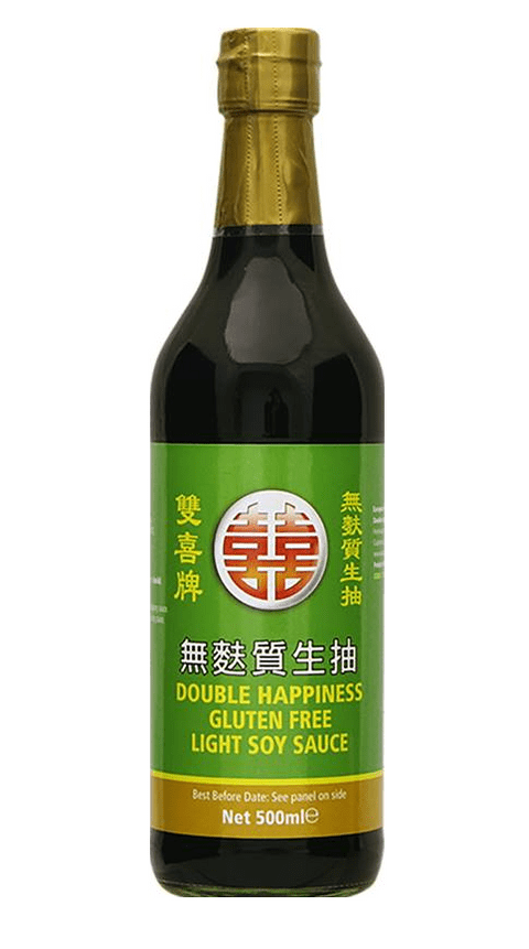 CLEARANCE - Double Happiness Gluten Free Light Soy Sauce 500ml (BBE 19/12/25)