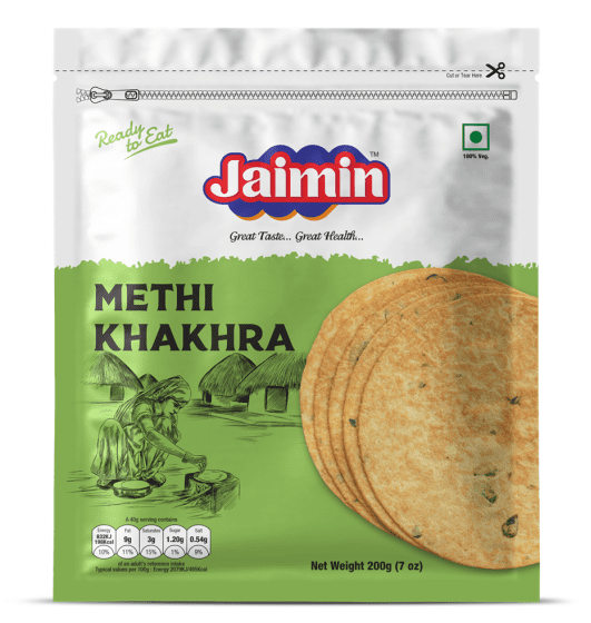 SALE Methi Khakhra (Indian Crispbread) by Jaimin | Buy Online at The Asian Cook Shop
