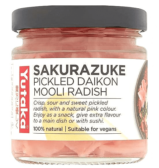 SALE YTK Sakurazuke (Pickled Daikon Mooli Radish) | Buy Online at the Asian Cookshop