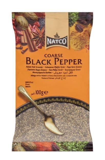 Coarse Black Pepper 100g