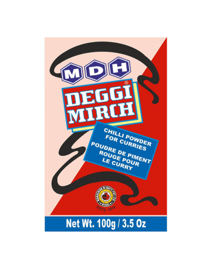 MDH Deggi Mirch (Red Chilli Powder for Curries) | Buy Online at The Asian Cookshop.