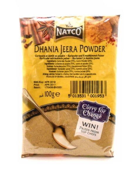 Dhania Jeera (Mixed Coriander & Cumin Powder)