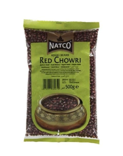 Dried Adzuki Beans (Red Chowri/Cow Peas/Azuki/Aduki) 500g