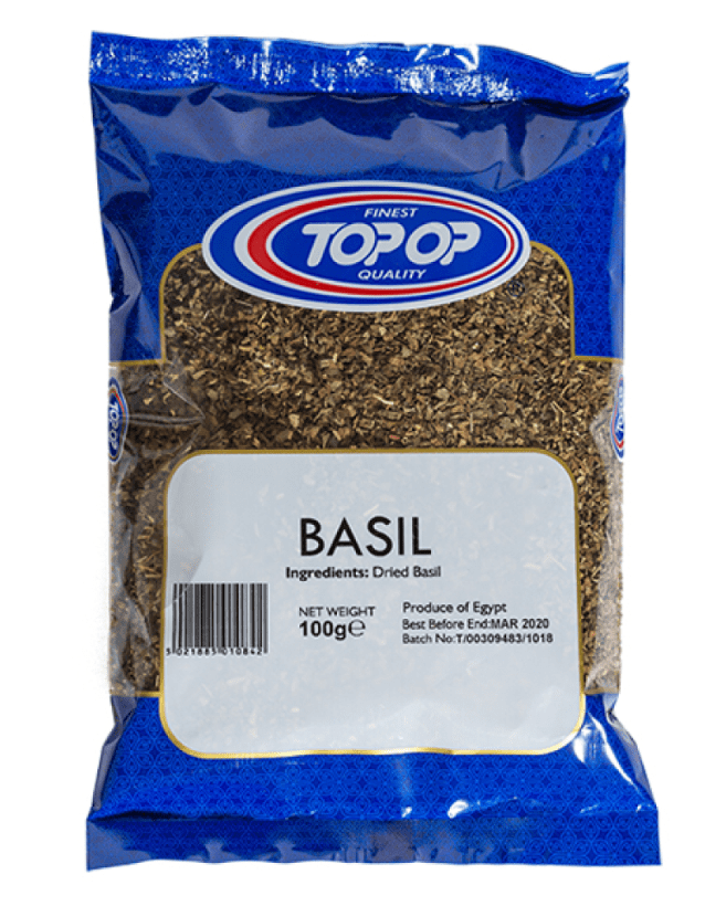 Dried Basil 100g by Topop | Buy Online at the Asian Cookshop