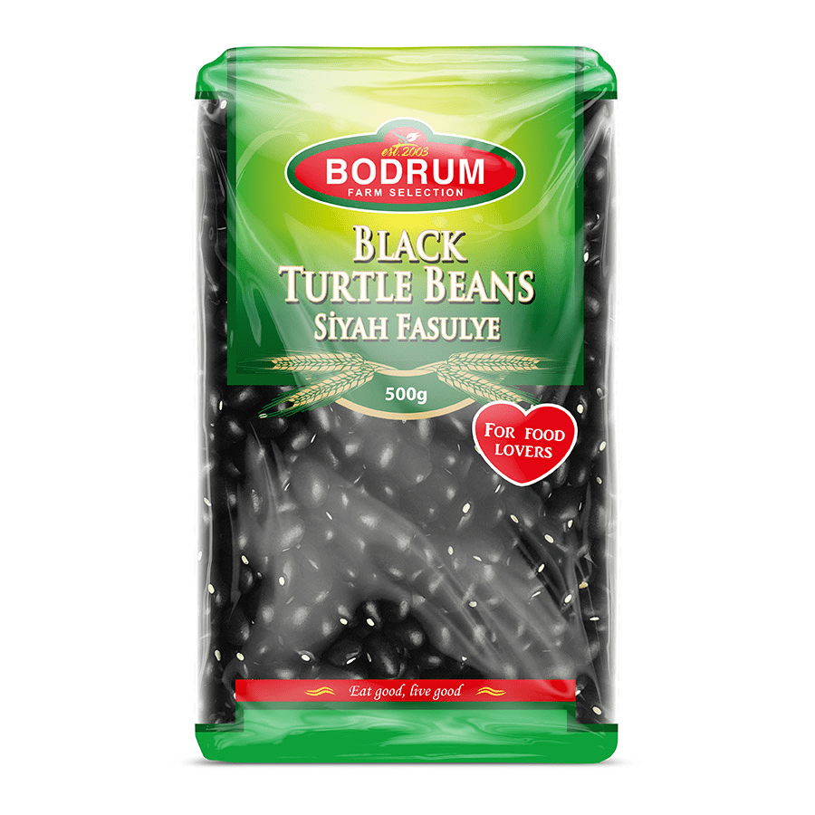 5 Lbs Powernutri Black Turtle Beans – All Natural, Black Kidney Beans, US Seller, Fresh Pantry Staple