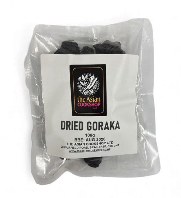 Dried Goraka (Garcinia Cambogia/Black Tamarind)