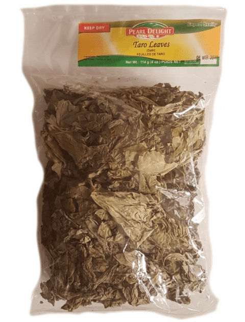 Dried Taro Leaves (Patra/Gabi/Eddoe/Colocasia Leaves)